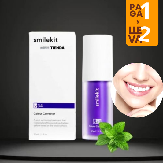 Blanqueador Dental Smile - Dientes Blancos en Segundos - [¡OFERTA COMPRA 1 Y LLÉVATE 2 SOLO HOY!]