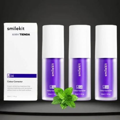 Blanqueador Dental Smile - Dientes Blancos en Segundos - [¡OFERTA COMPRA 1 Y LLÉVATE 2 SOLO HOY!]